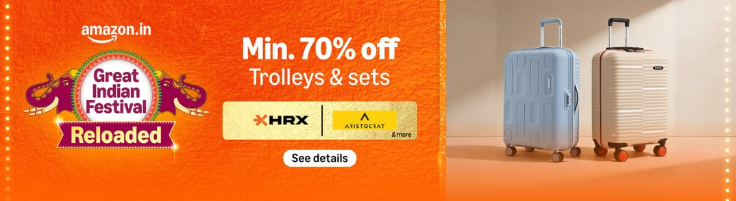 Great Indian Festival 2026: Top 5 Stylish Premium Trolley And Sets For Your Next Holiday To Shop On Amazon Great Indian Festival 2026: Top 5 Stylish Premium Trolley And Sets For Your Next Holiday To Shop On Amazon