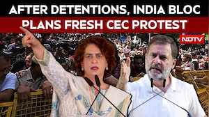 INDIA Bloc Steps Up Protest Against Gyanesh Kumar After Rahul-Priyanka Detention | Day 3 Protests