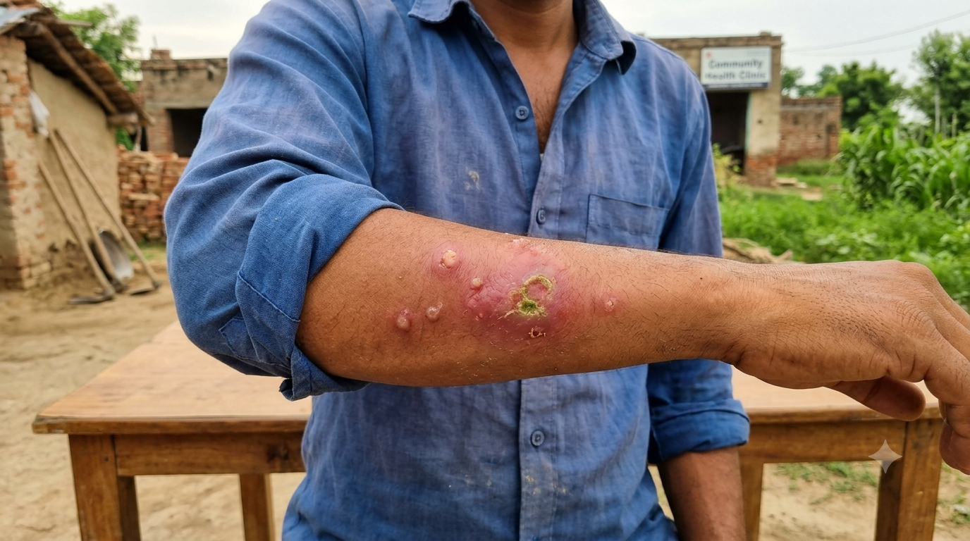 Melioidosis cases are severely underreported in India
