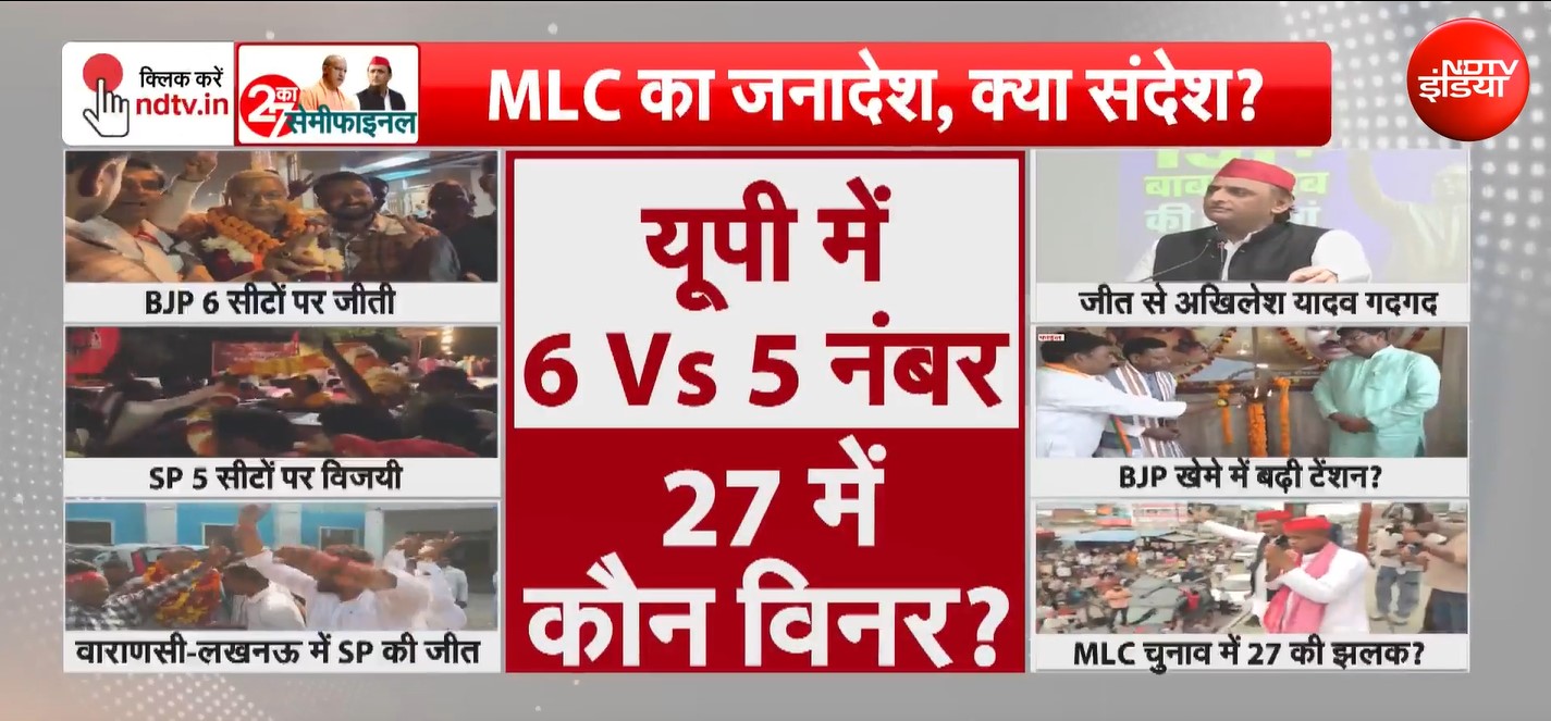 यूपी MLC चुनाव में SP ने मुकाबला किया दिलचस्&zwj;प, वाराणासी सीट पर काउंटिंग जारी