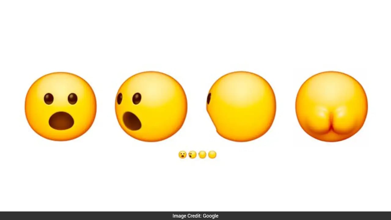 'Butt, Imagine!" Google Unveils Noto 3D Emojis With Hilarious Rear View