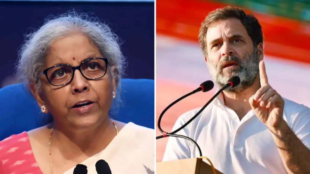 "Ghosts Everywhere": Nirmala Sitharaman Hits Back At Rahul Gandhi's Tata Remark