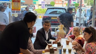 Video: Rishi Sunak, Sudha Murty Visit Bengali Sweet House In Delhi. Here's What They Tried