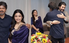 Rashmika Mandanna Picks Rs 65,000 Saree To Meet Chief Minister Vijay