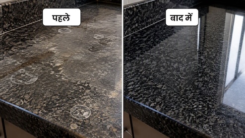 किचन का स्लैब पड़ गया है फीका? इस 1 हैक से करें नए जैसा, दिवाली की सफाई में बहुत काम आएगा ये ट्रिक