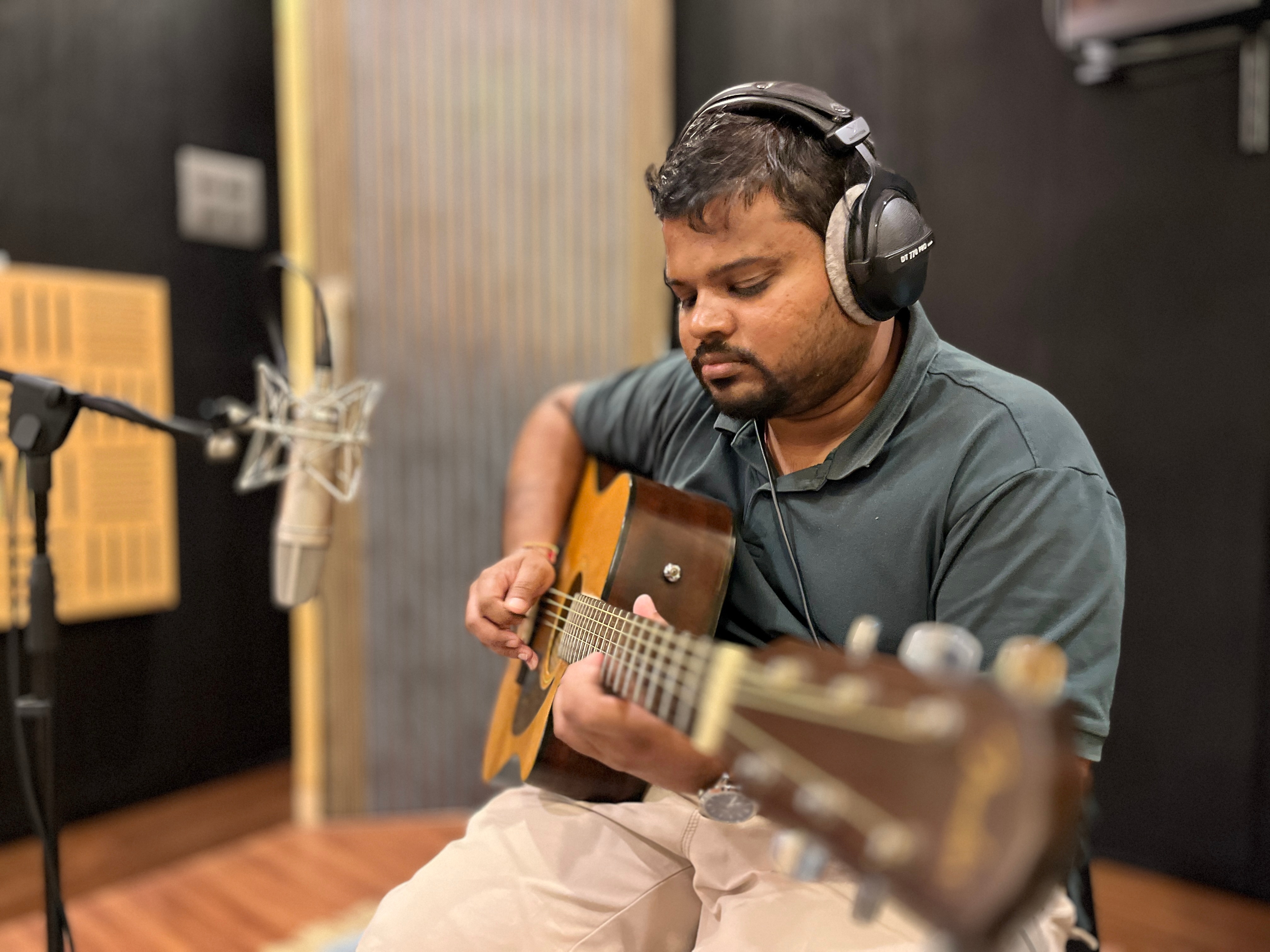Mumbai-based musician and songwriter Kaustubh Patil
