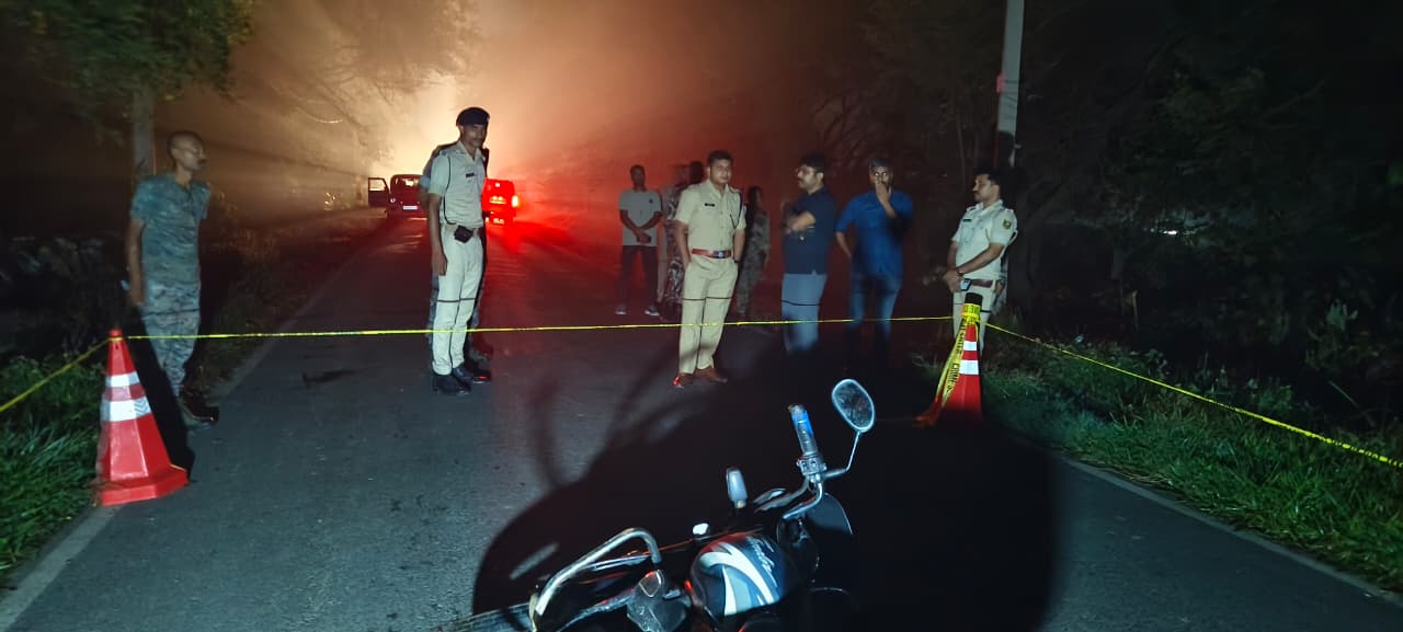 सीतामढ़ी में एनकाउंटर स्थल पर पुलिस. सीतामढ़ी में एनकाउंटर स्थल पर पुलिस.