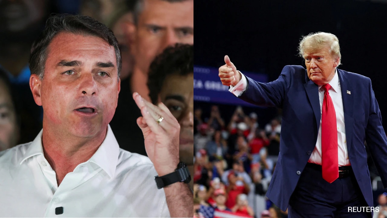 Trump Approves Flavio Bolsonaro's US Entry After He Flees Brazil