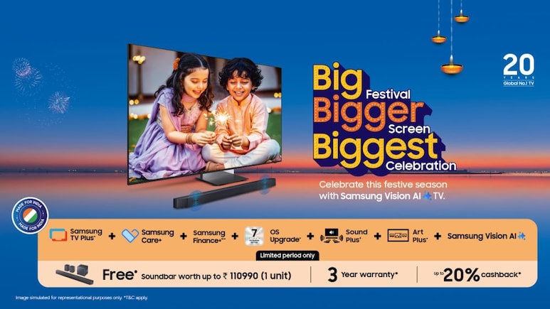 Buy a Samsung TV, Get Another Free: 'Big, Bigger, Biggest&rsquo; Diwali Offers Explained