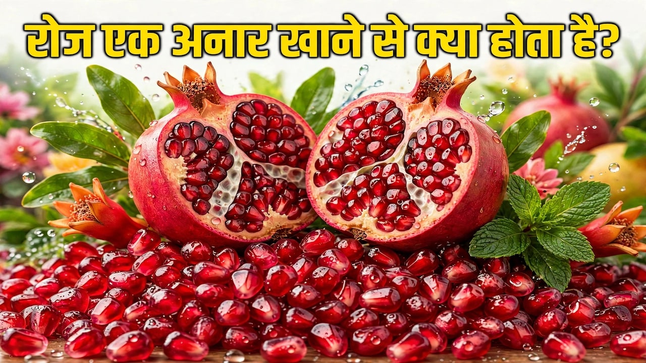 रोज एक अनार खाने से क्या होता है?