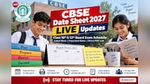 CBSE Date Sheet 2027 LIVE: 10वीं-12वीं बोर्ड परीक्षा की डेटशीट कब आएगी, कहां मिलेगा PDF? जानिए हर अपडेट