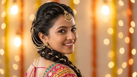 Navratri Hairstyles: गरबा नाइट में बाल नहीं करेंगे परेशान, ₹600 में खरीदें ये Donut Buns और Hair Accessories
