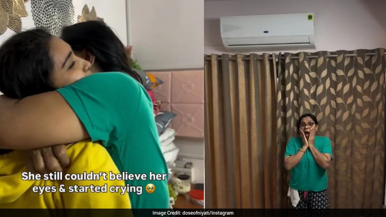 Woman Surprises Parents After Returning To India, Emotional Reunion Wins Hearts Online