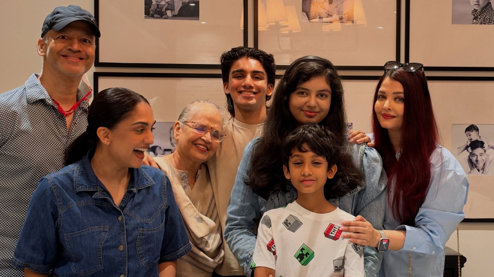 Aishwarya Rai and Daughter Aaradhya Celebrate Nephew Shivansh Rai's Birthday