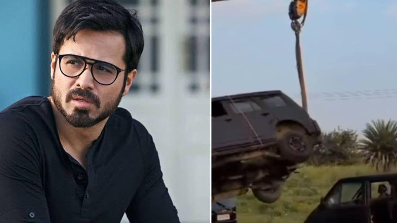 Emraan Hashmi Escapes Accident As Car Flips During Gunmaaster G9 Shoot