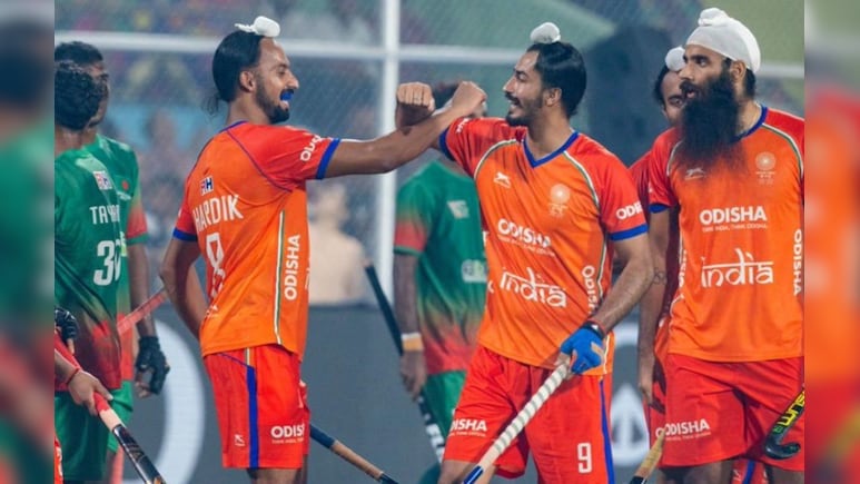 एशियन चैंपियंस ट्रॉफी: मनदीप की हैट्रिक, हरमनप्रीत सिंह ने भी दागे गो दोल, भारत ने बांग्लादेश को 13-0 से रौंदा