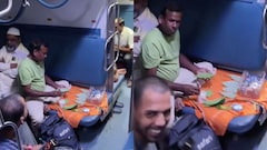 मुंबई-छत्तीसगढ़ ट्रेन की थर्ड एसी में खुल गई पान की दुकान, वीडियो में लोग बोले- काका बहुत प्रेम से बना रहे