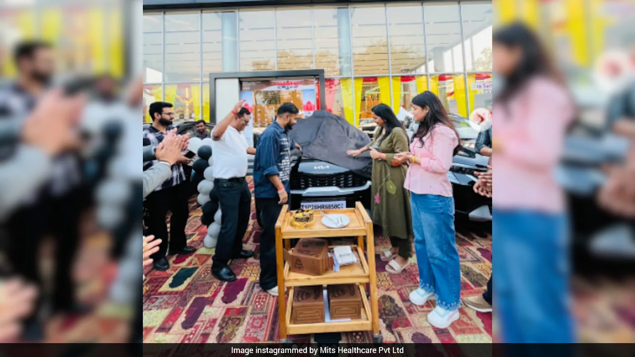 Watch: Haryana Company Gifts Four Employees Kia Sonet SUVs Ahead Of Diwali