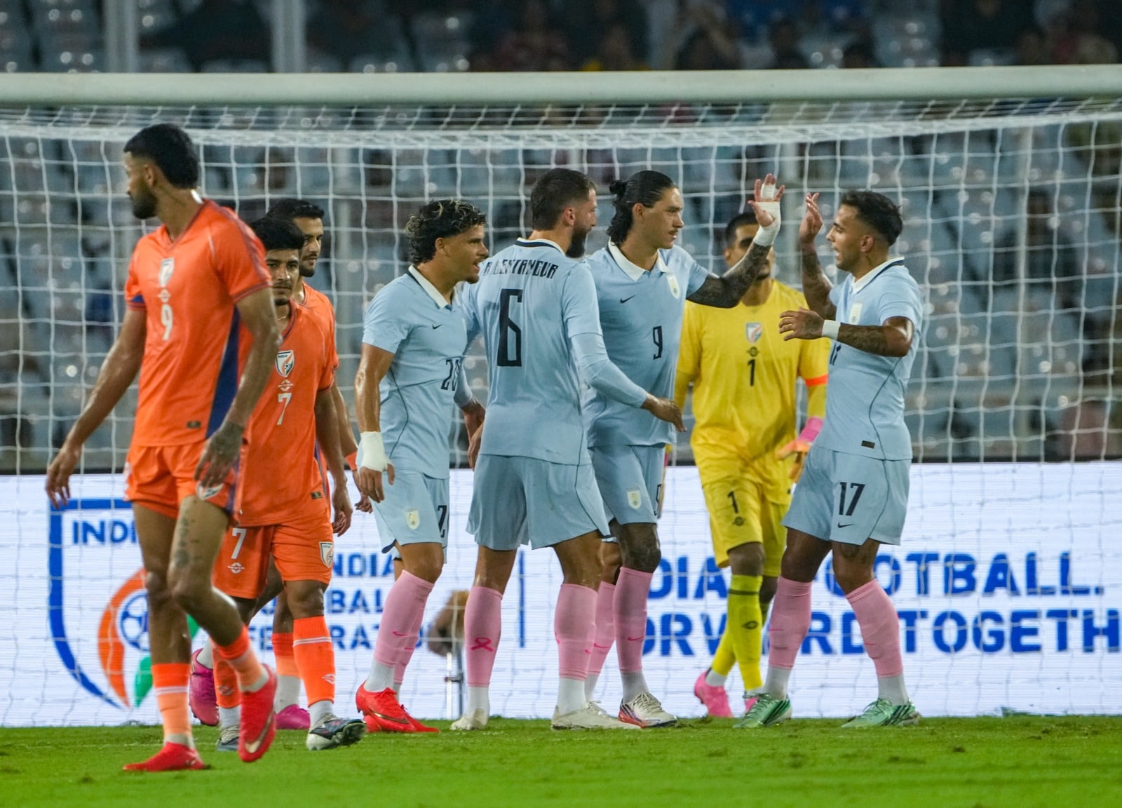 India vs Uruguay: India Score Historic Goal, But Uruguay Stamp Class With 6-1 Win