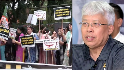 "Sex For Marks": BJP Protests Against Congress MP Charged Of Harassment At JNU