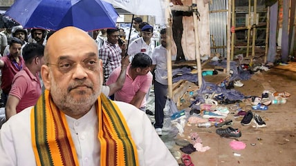 Amit Shah Visits Kolkata Hospital, Meets Durga Puja Pandal Stampede Victims