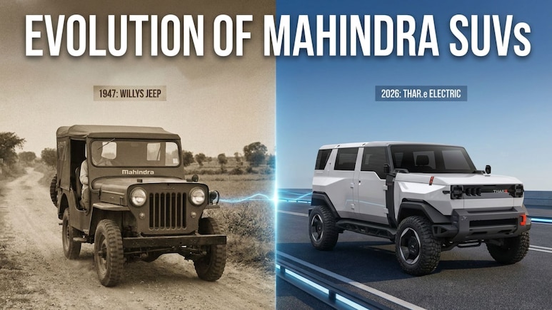 Anand Mahindra Shares AI-Generated Video Of SUV Evolution: From Willys Jeep To Thar.e Concept