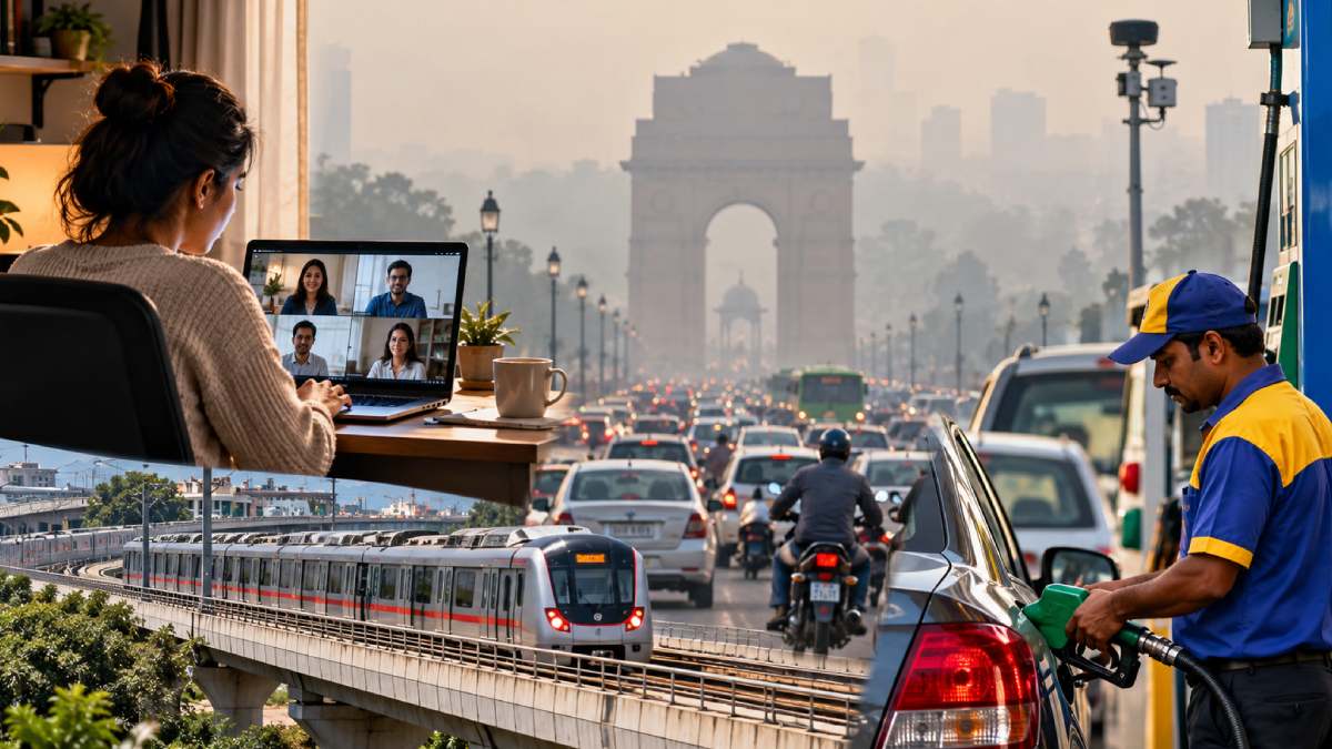 Delhi Pollution 2026: 50% Work From Home, बिना PUCC नहीं मिलेगा Fuel; नए GRAP में लागू होंगे कई नियम