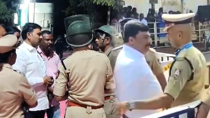 Karnataka Ministers Stopped At Mysuru Dasara Venue, Viral Video Shows Heated Exchange
