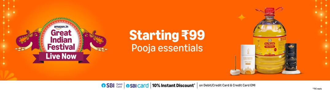 Amazon offers discounts on puja essentials to grab from Amazon Great Indian Festival Amazon offers discounts on puja essentials to grab from Amazon Great Indian Festival