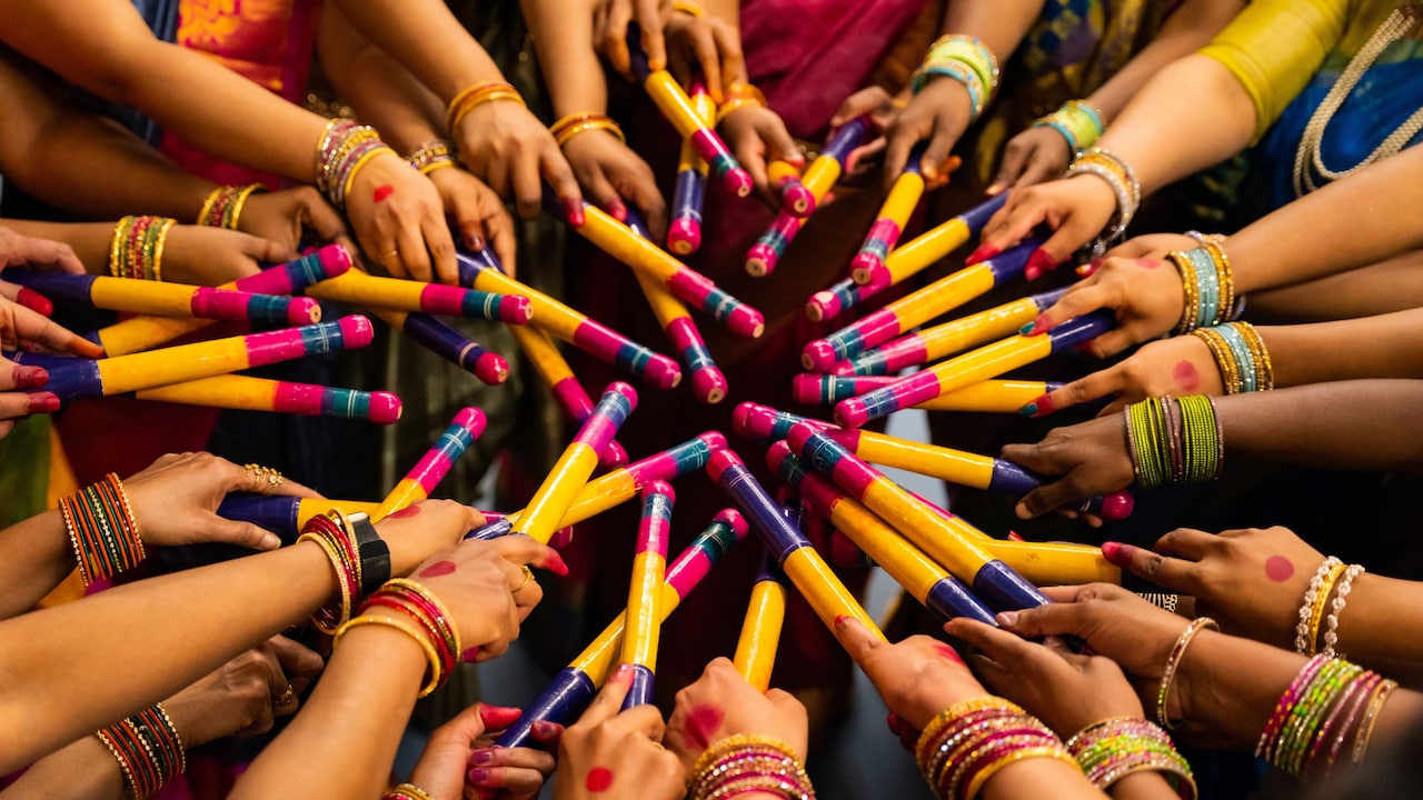 Get ready to rock the Garba ground on the beats of the music 