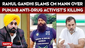 Rahul Gandhi Slams Bhagwant Mann Over Killing Of Anti-Drug Activist In Punjab