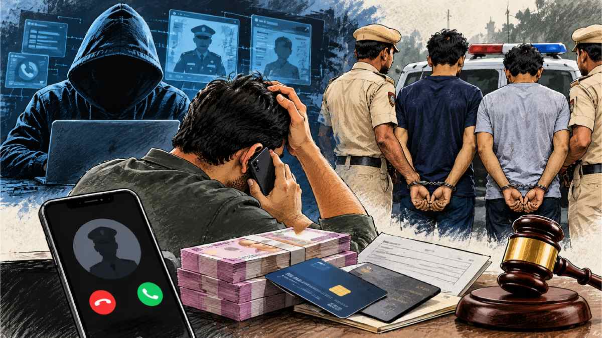 Digital Arrest Fraud: नहीं थम रहे डिजिटल अरेस्ट के मामले, ₹2.10 करोड़ की ठगी में 2 गिरफ्तार, यहां जानें बचने के तरीके
