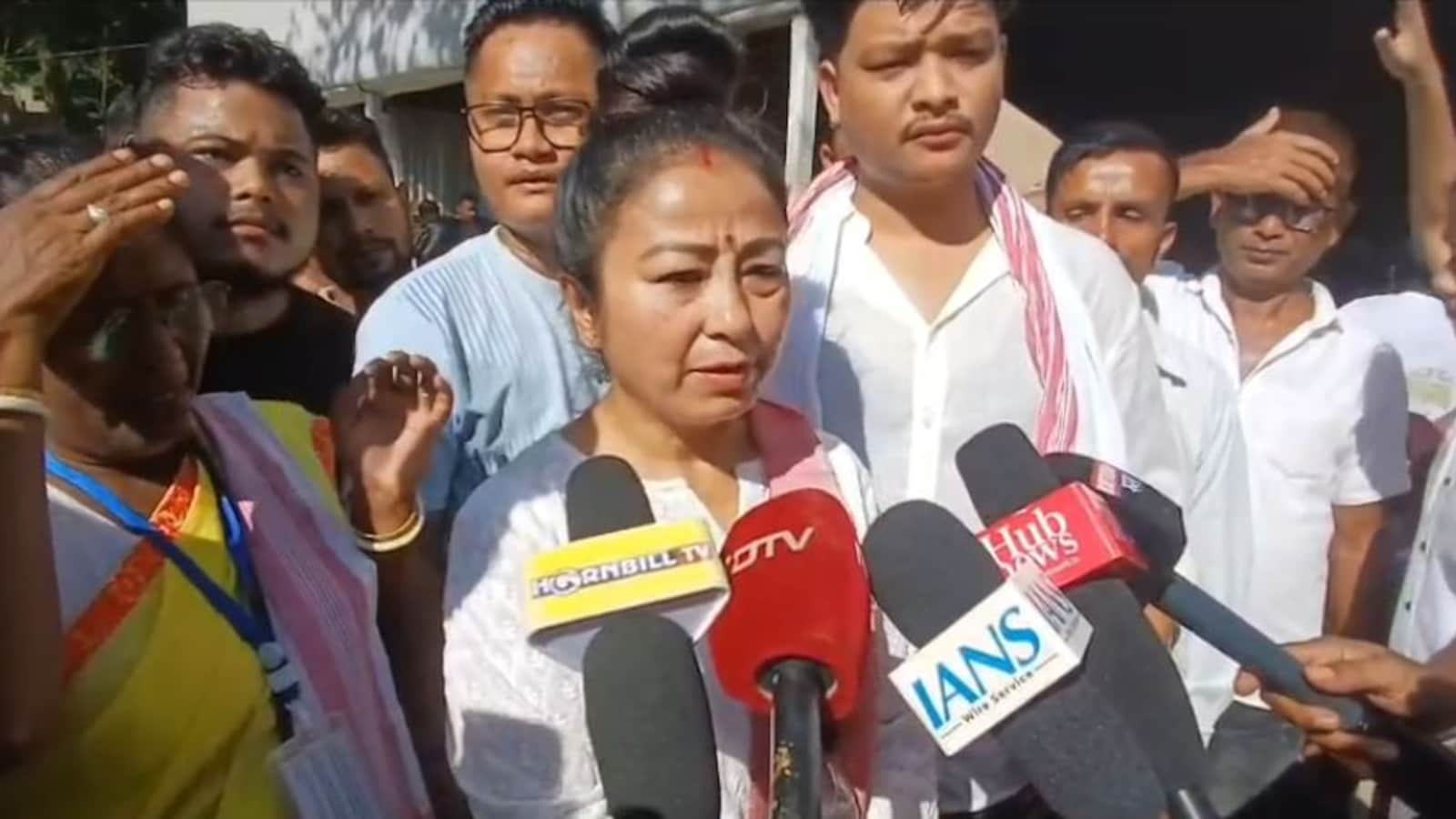 Garima Saikia Garg Leads Protest Demanding Speedy Justice for Zubeen Garg