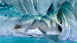 Video: These Surreal Marble Caves In Chile Were Shaped By Water, Not Artists