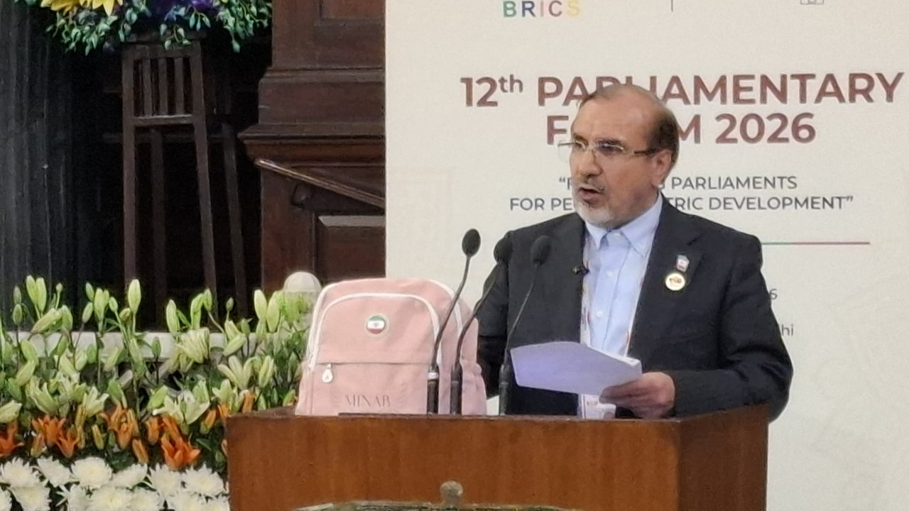 BRICS मंच पर गूंजा मीनाब के बच्चों का दर्द, ईरानी सांसद ने 'स्कूल बैग' रखकर दी श्रद्धांजलि