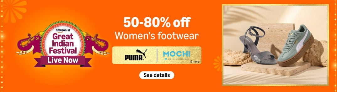 Great Indian Festival 2026: 5 Best Womens Footwear To Shop This Festive Season