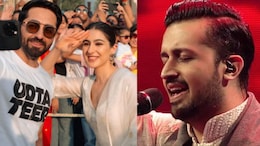 Pakistani Side Plays Atif Aslam's <i>Tajdar-e-Haram</i> As Ayushmann-Sara Visit Attari-Wagah Border For <i>Udta Teer</i> Event