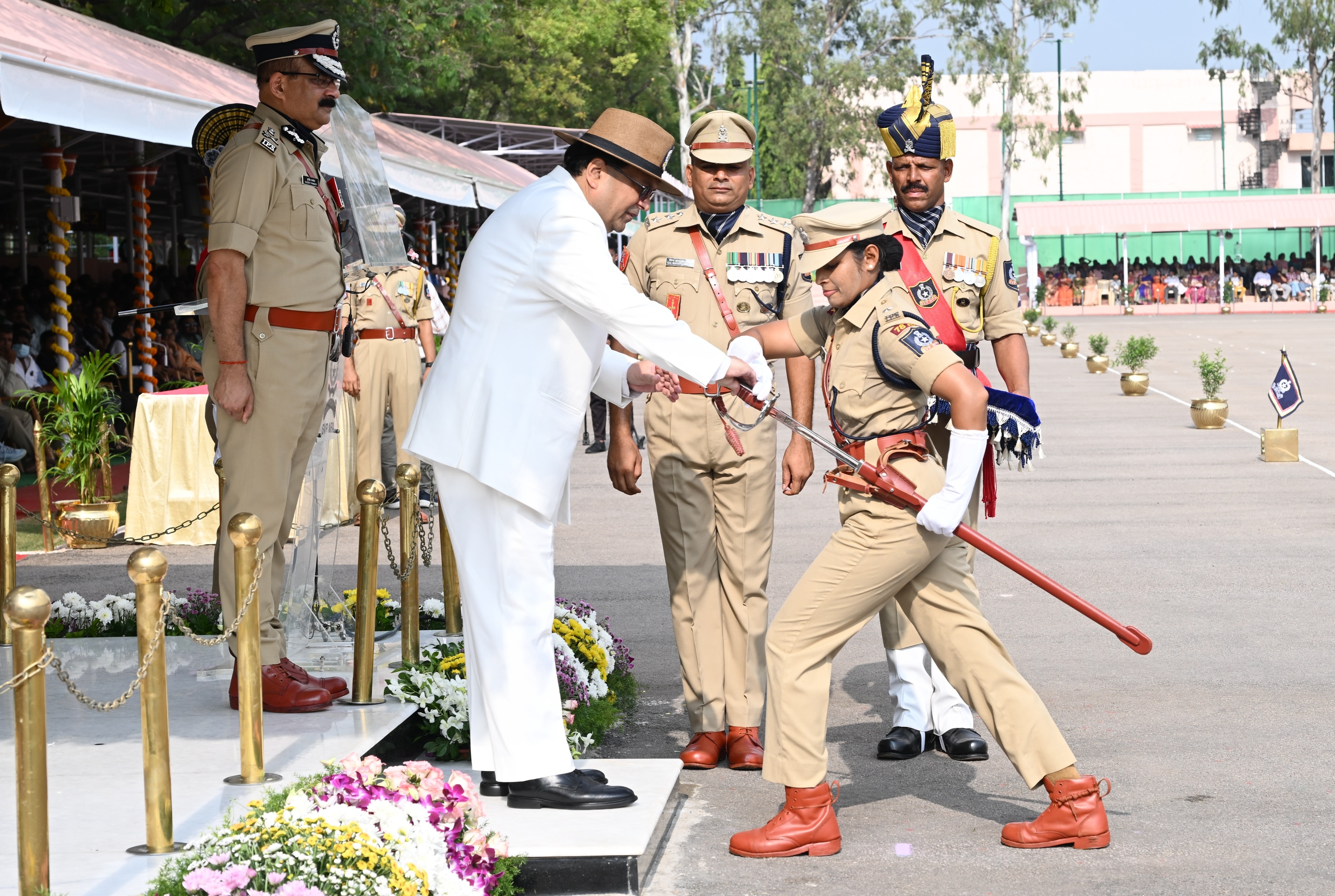 ips kuhu garg emotional post after sword of honour svpnpa passing out parade
