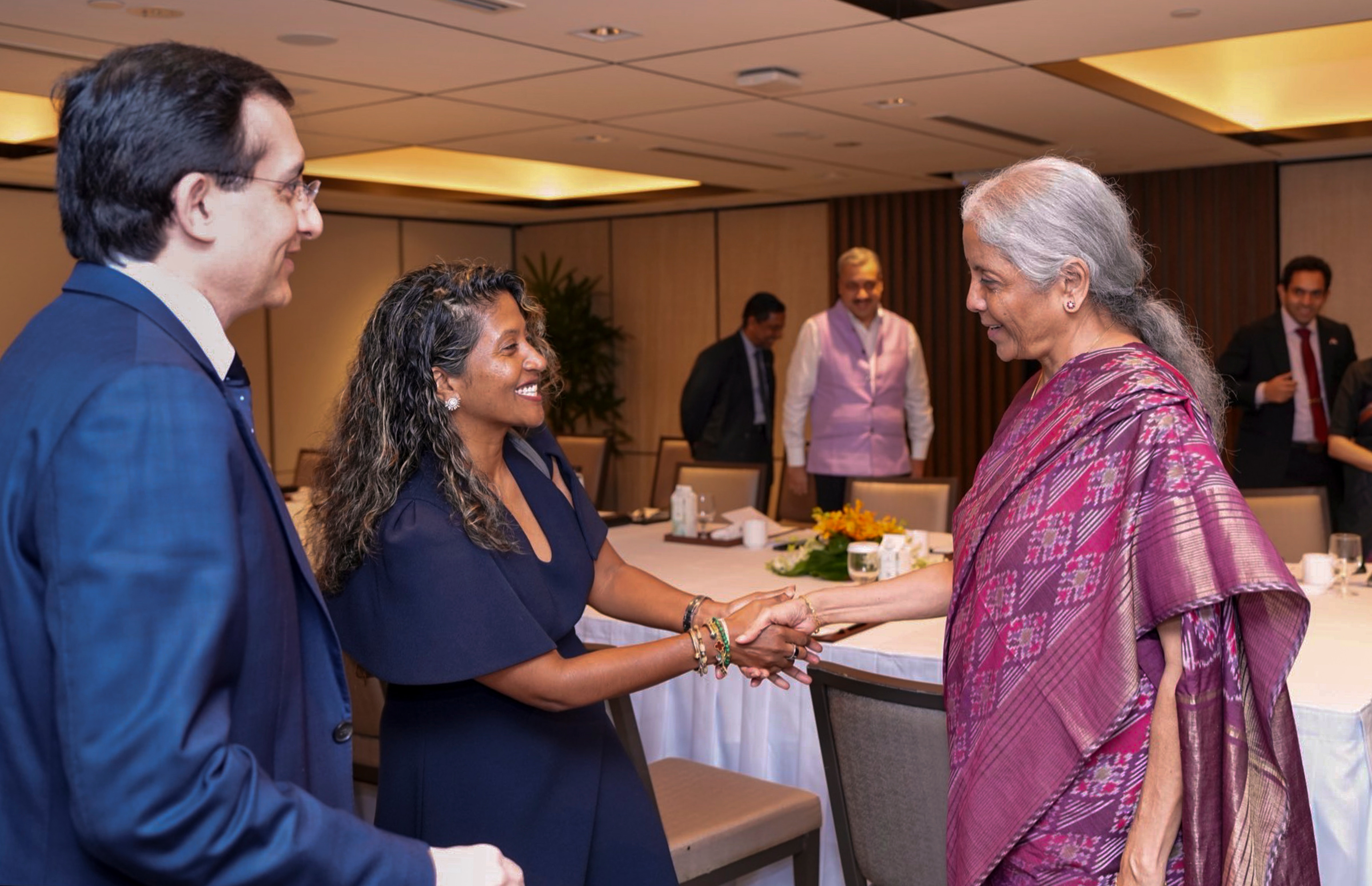 Sitharaman meets GIC CEO and other global fund and bank executives to discuss India investment