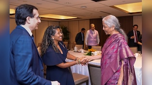 FM Sitharaman Meets Top Executives Of Global Investment Funds, Banks; Discusses Investment Opportunities In India