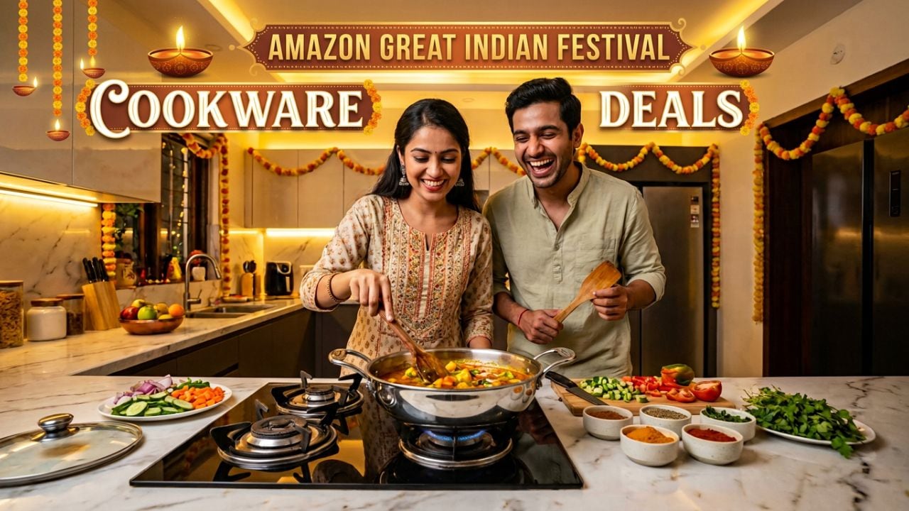 कड़ाही से लेकर तड़का पैन तक, Amazon Early Deals के इन बर्तनों से फेस्टिव सीजन में किचन का काम हो जाएगा आसान