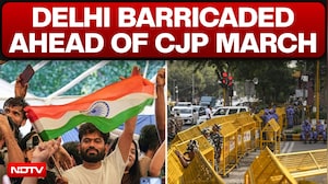Delhi Barricades Connaught Place Ahead Of CJP's Tiranga March