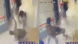 On Camera, Secunderabad Delivery Agent Hit With Broom Over Address Dispute