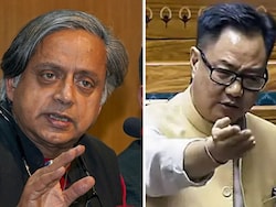 "India Is Not Bangladesh": Shashi Tharoor Agrees To Disagree With Kiren Rijiju Over "Regime Change" Row