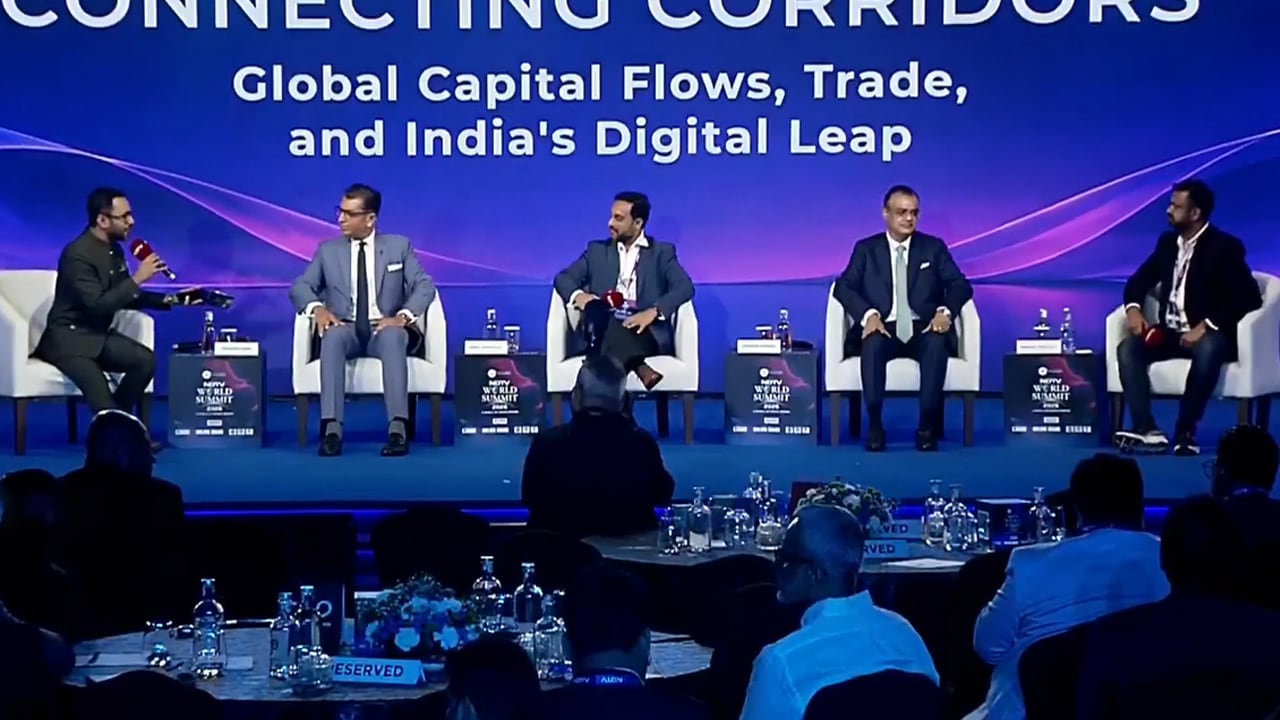 Experts Discuss Global Capital Flows, Trade And India's Digital Leap At NDTV World Summit 2026