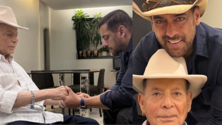 '<i>Baap Baap Hota Hai</i>': Real Bigg Boss Salim Khan, 91, From Salman's Lens