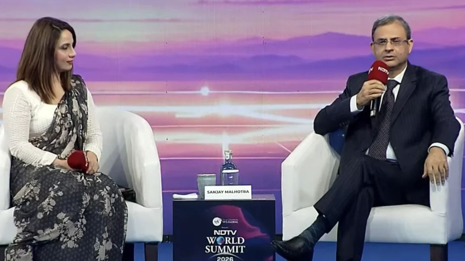 "We Don't Target Any Price For Rupee": RBI Governor Sanjay Malhotra At NDTV World Summit