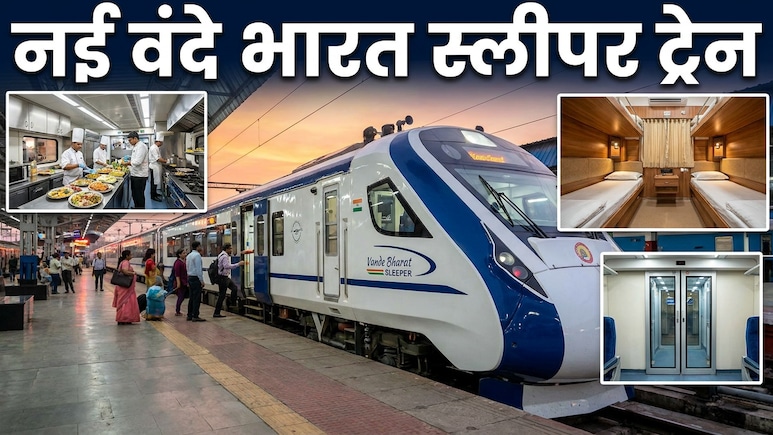 रेलवे की 24 डिब्बों वाली वंदे भारत स्लीपर चलाने की तैयारी, 1224 सीटें होंगी, फुल AC पैंट्री कार-ऑटोमैटिक डोर, राजधानी एक्सप्रेस से बेहतर सुविधाएं