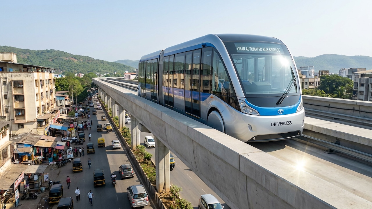 Automated Elevated Bus