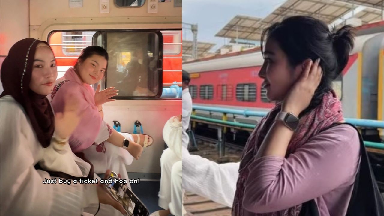 भारत आई थाईलैंड की लड़की ने ट्रेन के जनरल डिब्बे में किया सफर, बोली- पहले ऐसा कभी नहीं देखा